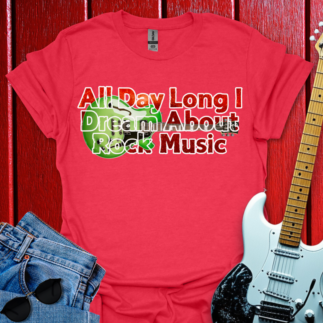 Rock Music All Day T-shirt