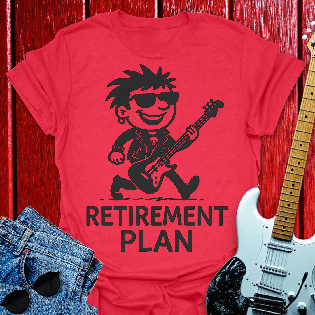 Rocker Retirement T-shirt