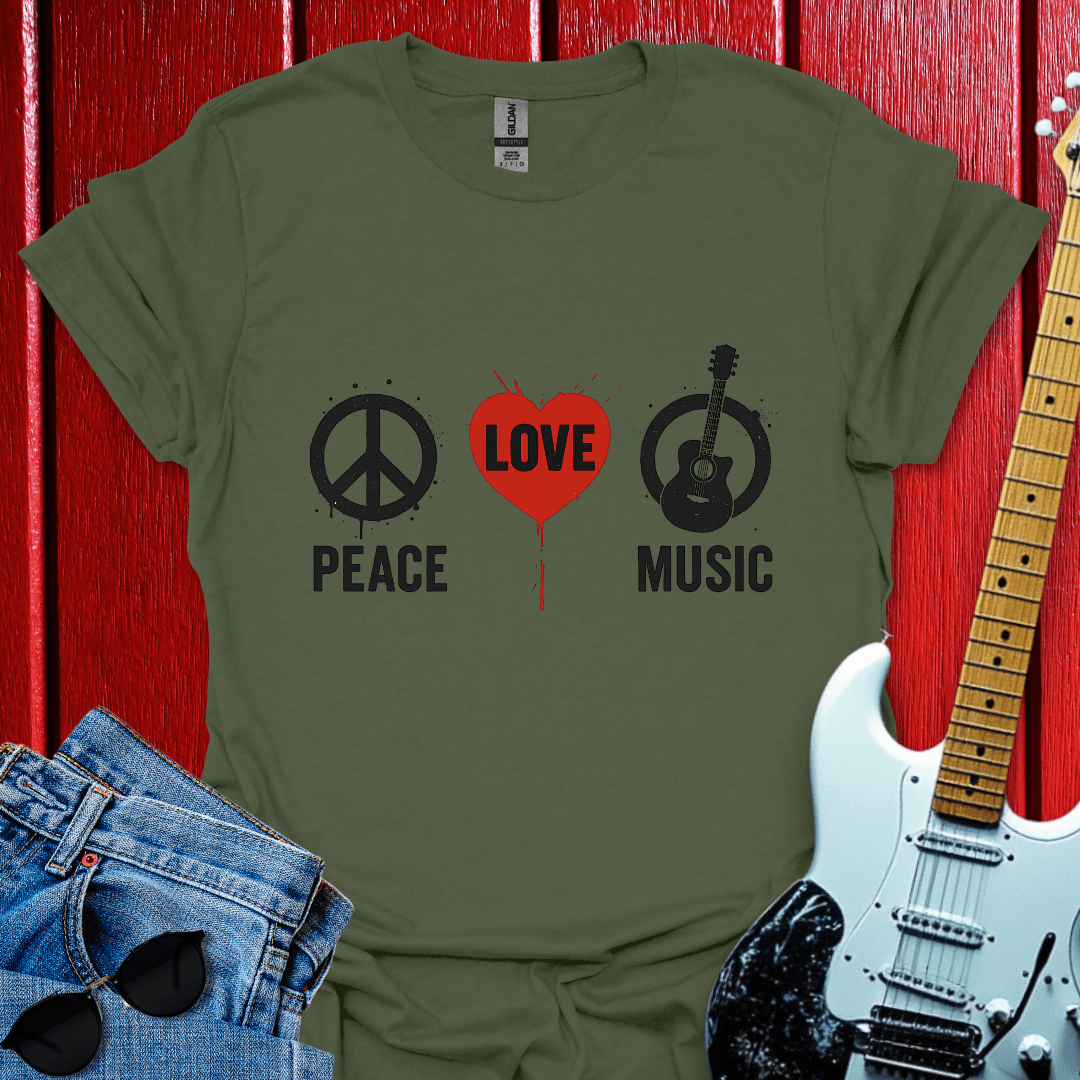 Acoustic Peace T-shirt