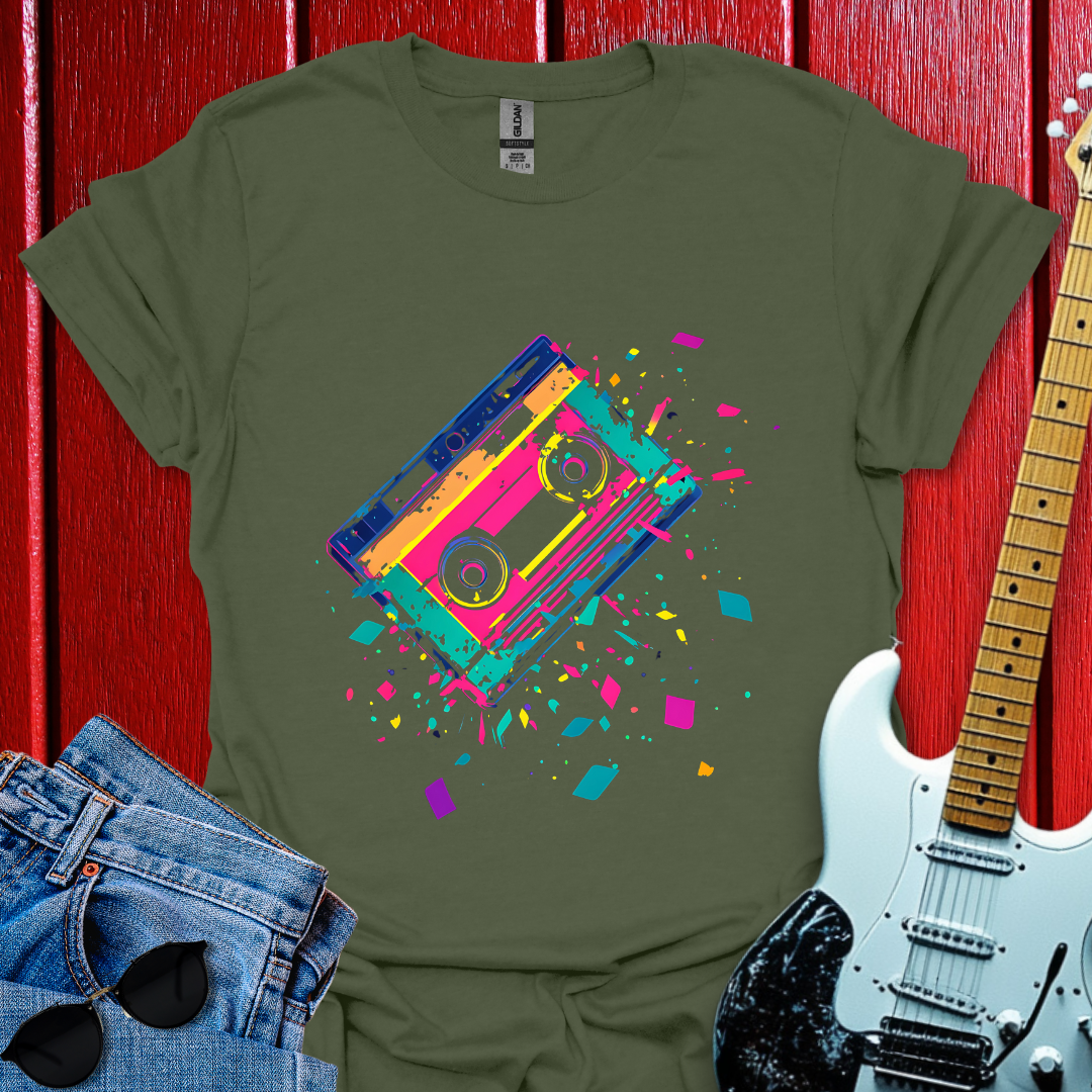 Cassette Art T-shirt