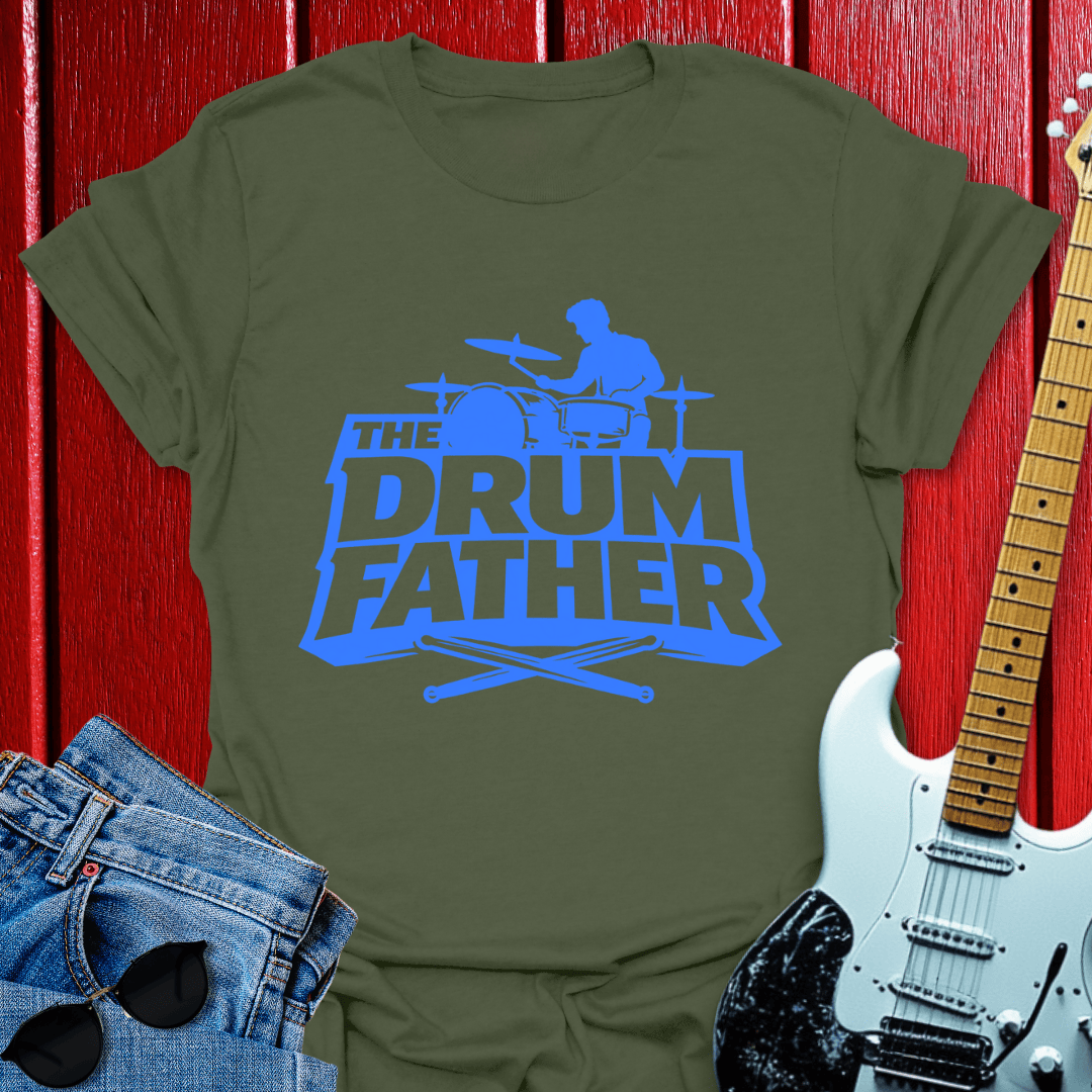 Drumming Father T-shirt