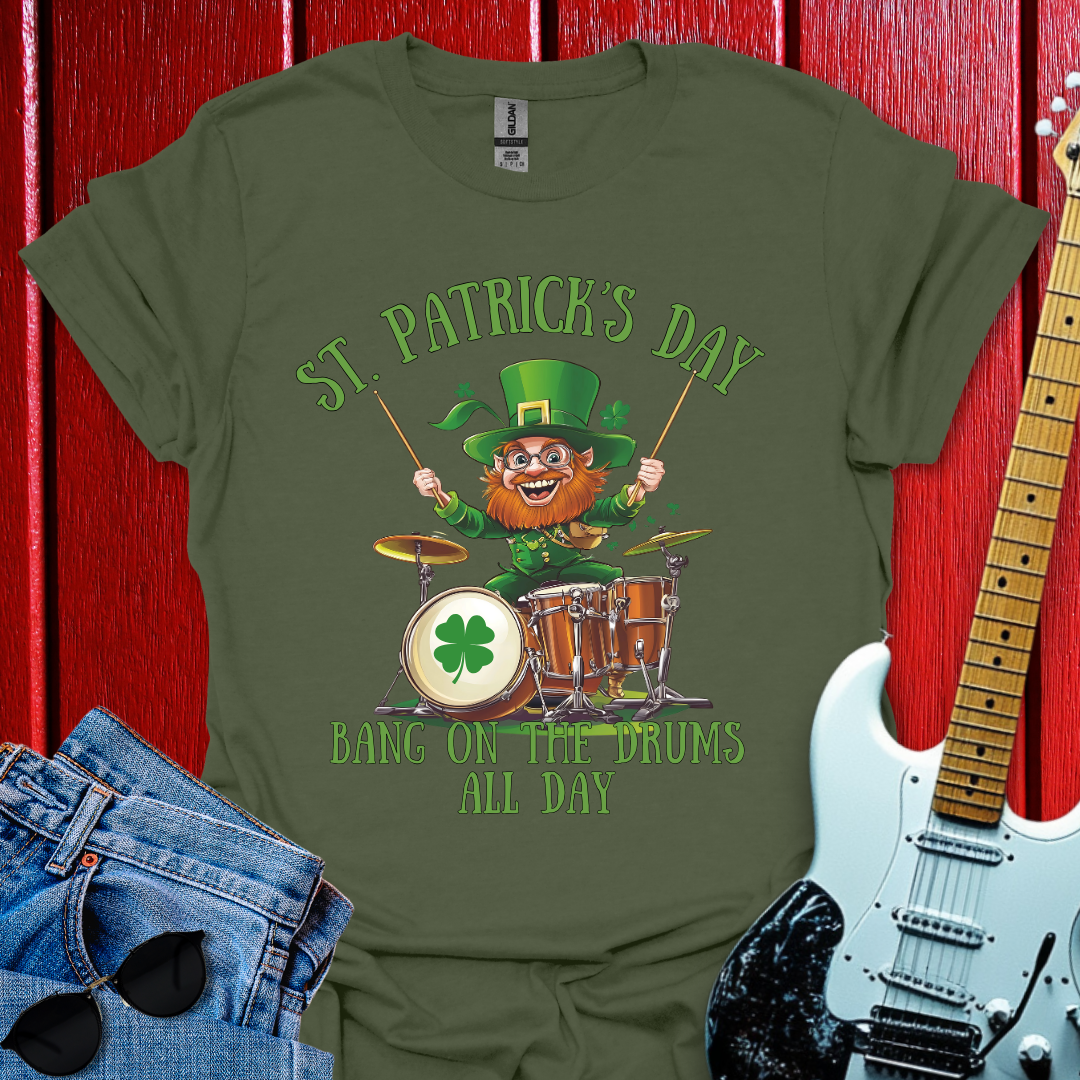 Drums All Day T-shirt