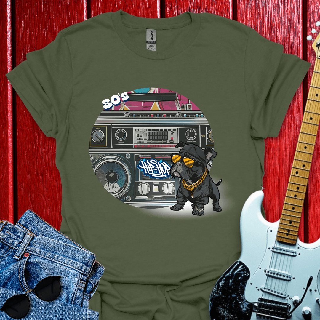 Hip-Hop French Bulldog T-shirt