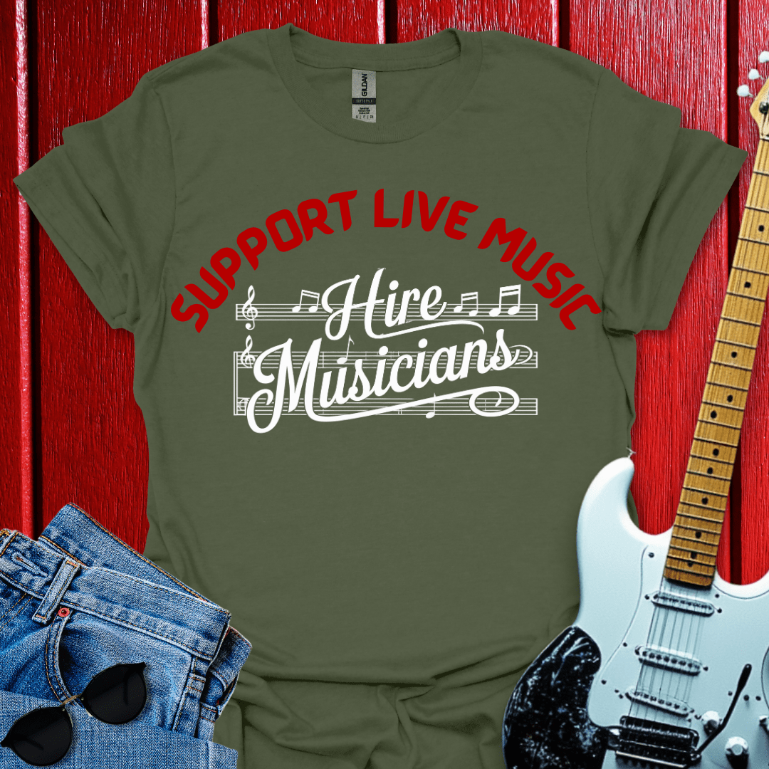Hire Musicians T-shirt