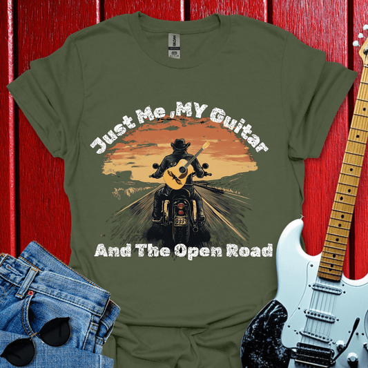 Just Me And My Guitar T-shirt