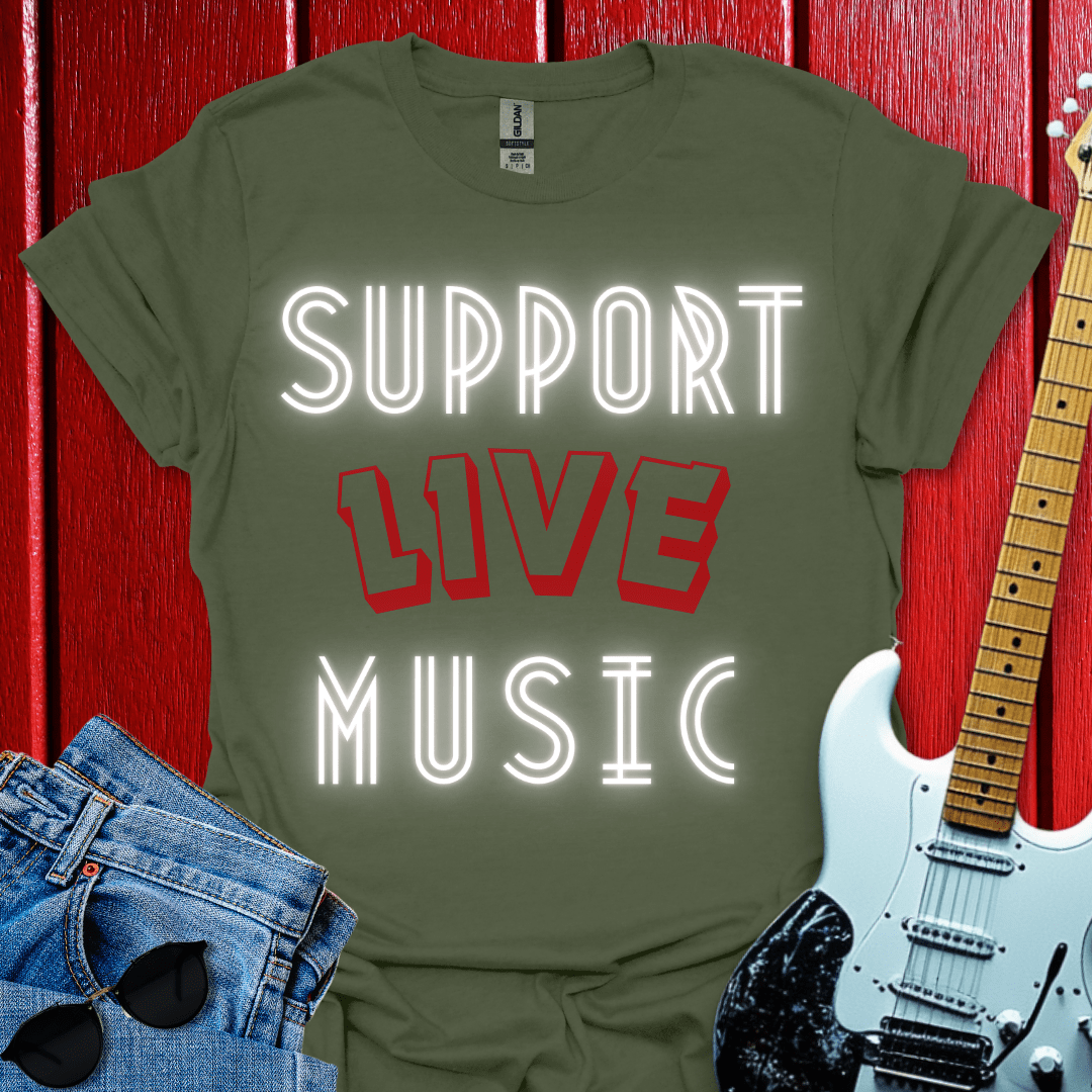 Live Music T-shirt