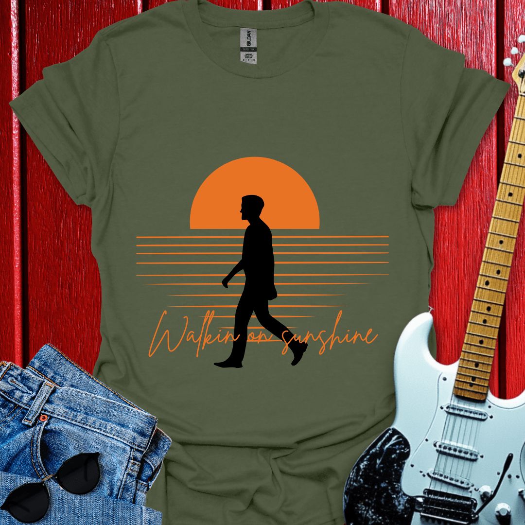 Man Walking On Sunshine T-shirt
