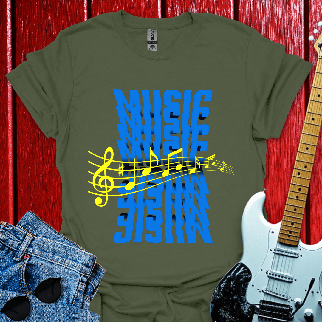 Multi Music T-shirt