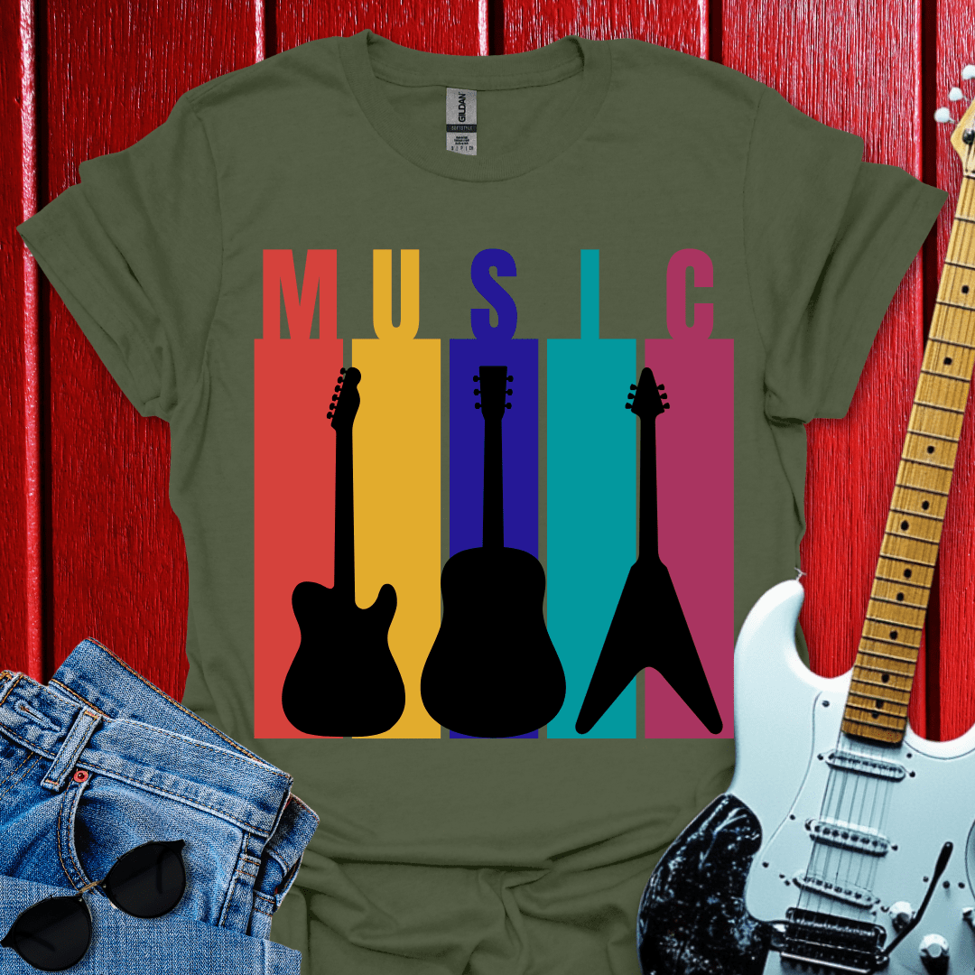 Rainbow Guitars T-shirt