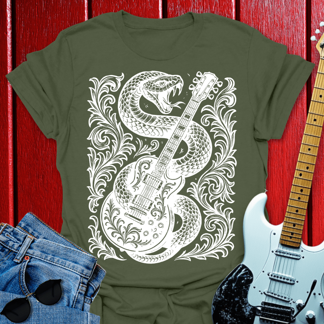 Rattled Guitar T-shirt