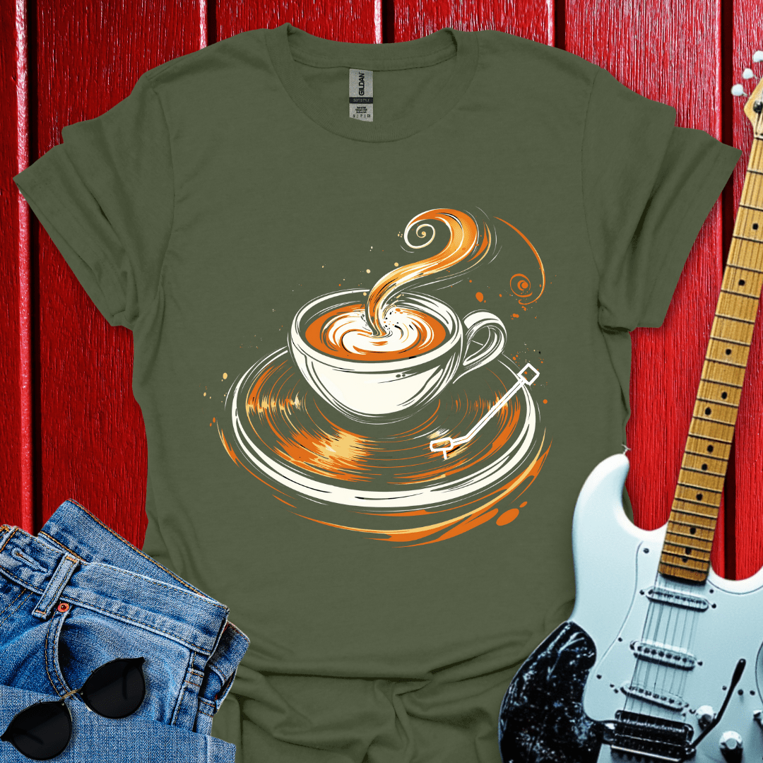 Record Coaster T-shirt