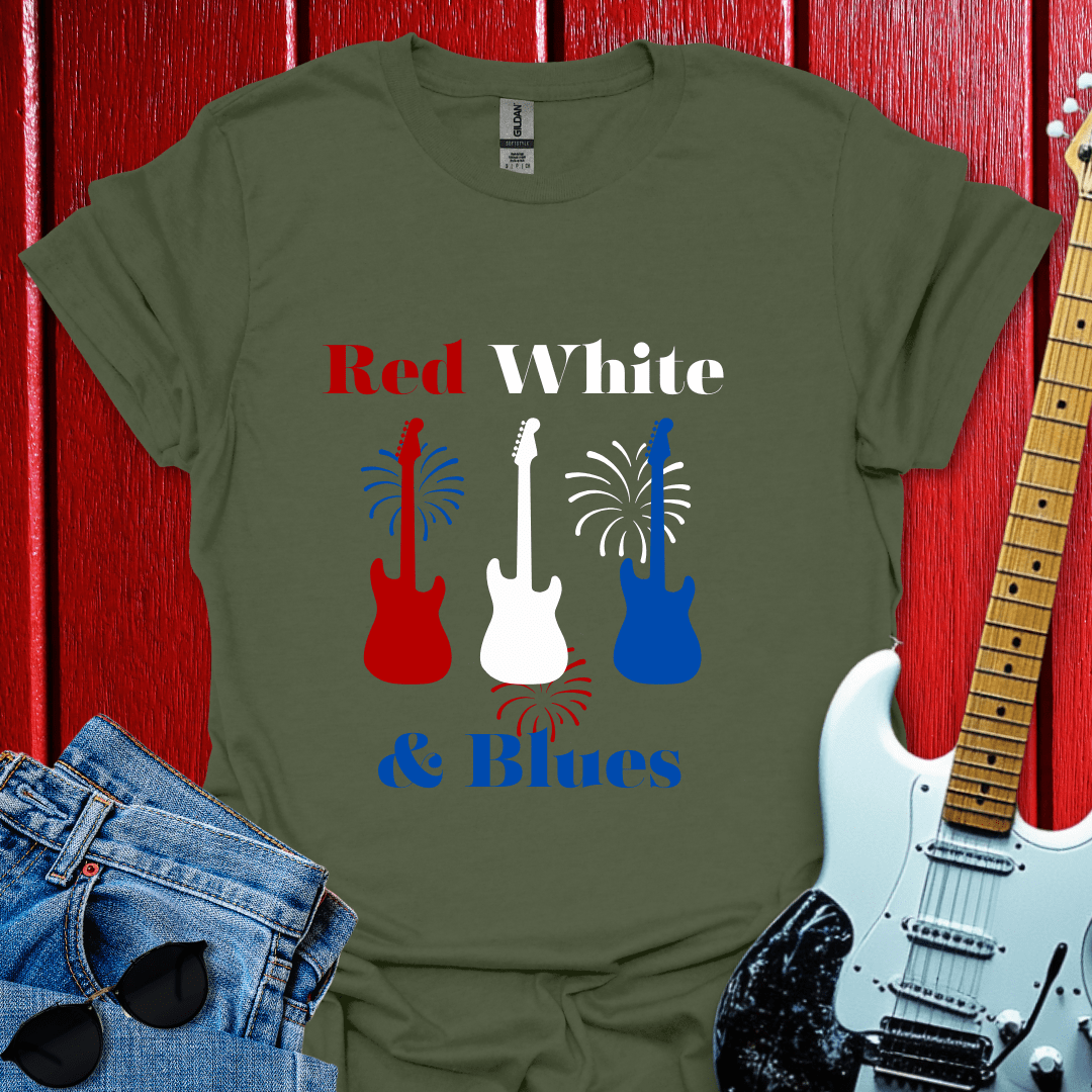 Red, White & Blues T-shirt