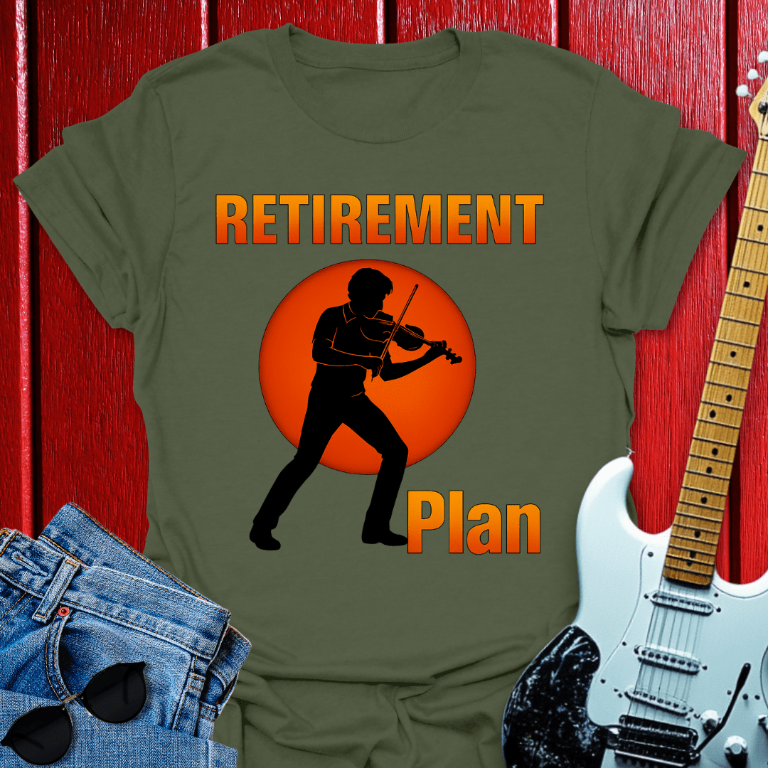 Retirement Fiddler T-shirt