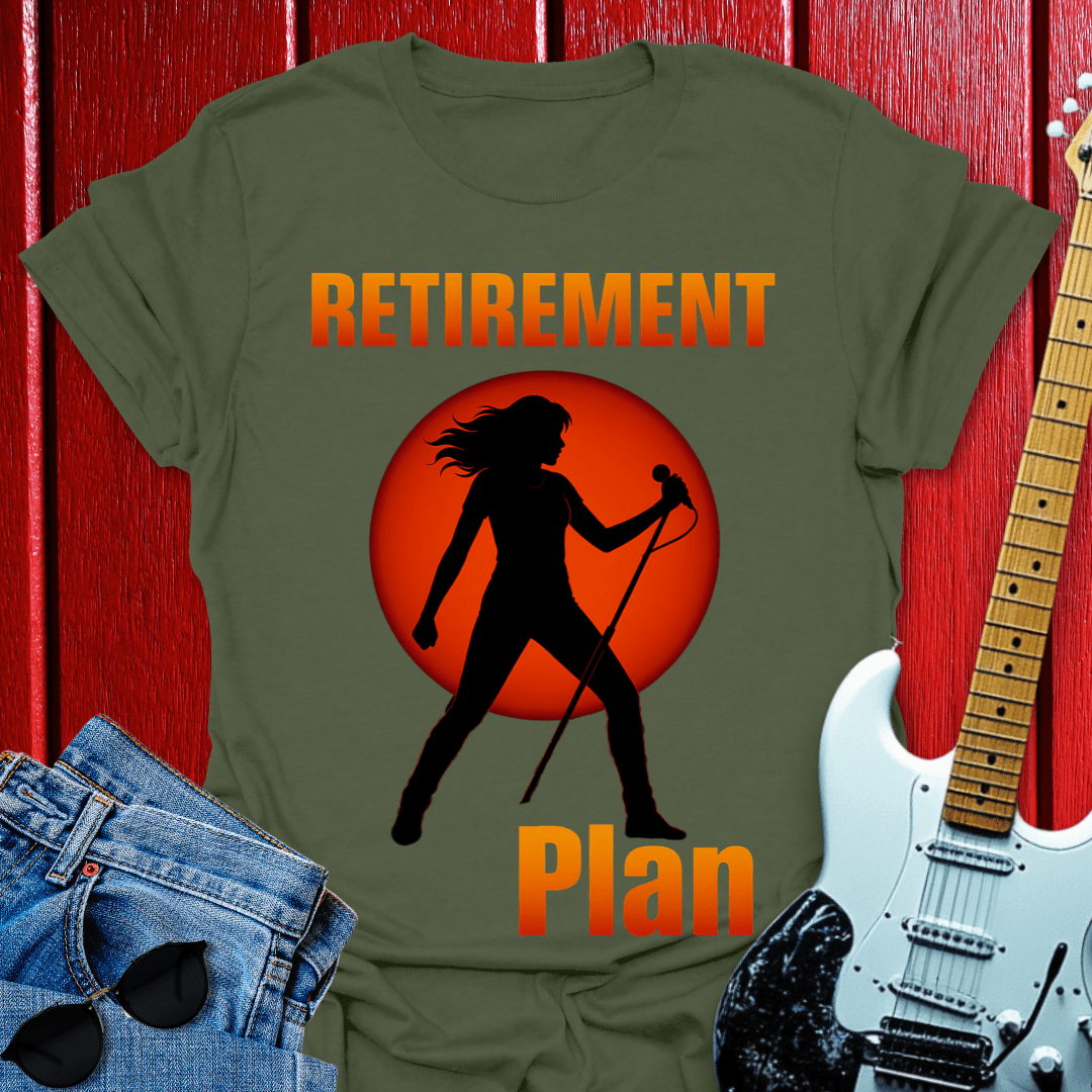 Retirement Singer T-shirt