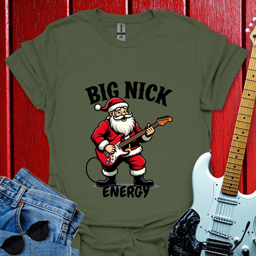 Rockstar Santa T-shirt