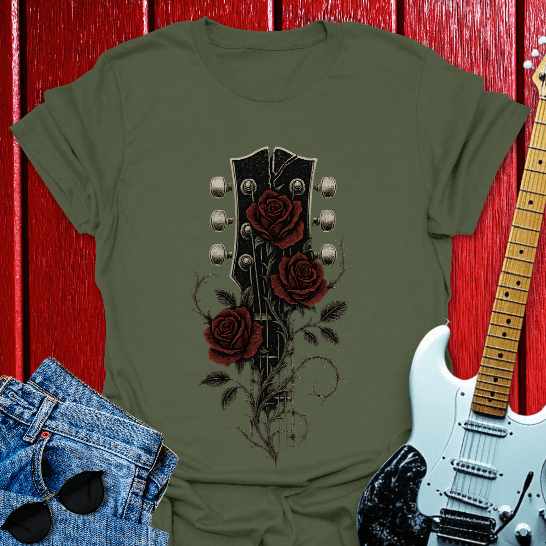 Rose Headstock T-shirt