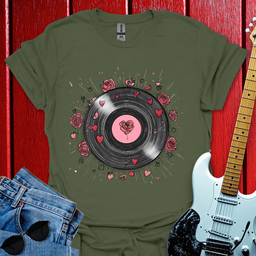 Rose Record T-shirt