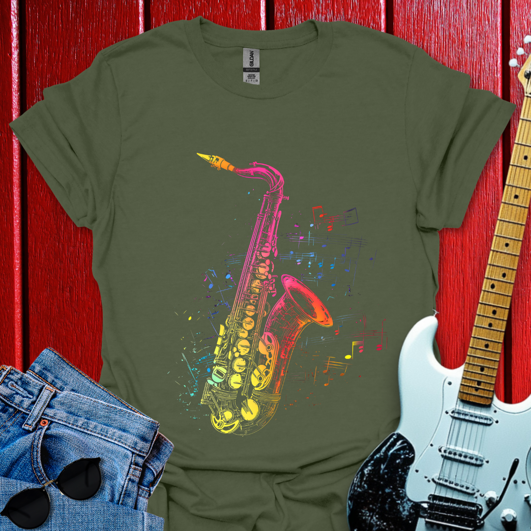 Sax Notes T-shirt