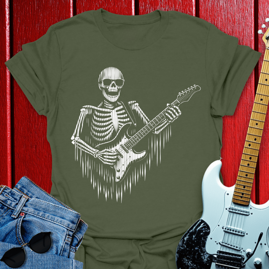 Skelly Guitar T-shirt