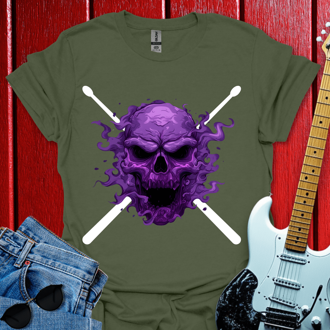 Skull Drummer T-shirt