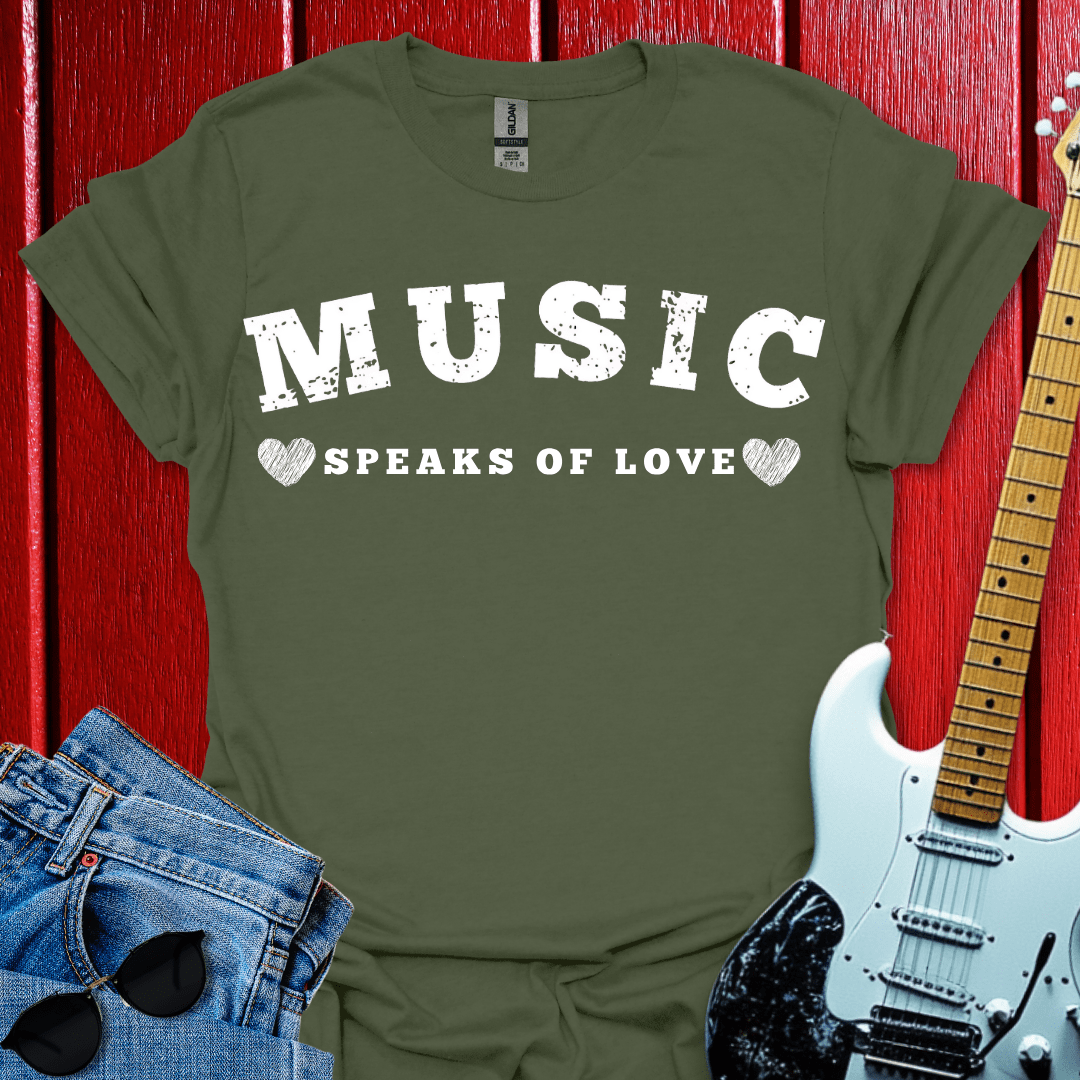 Speaks Of Love T-shirt