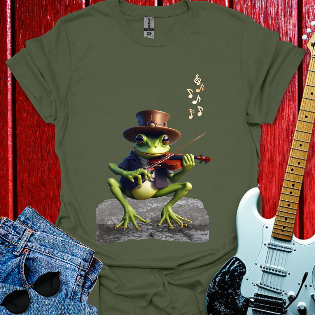 Steampunk Fiddler T-shirt