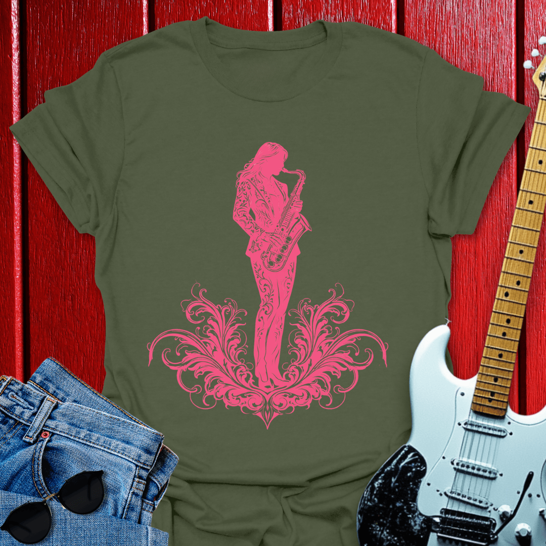 Styled Sax T-shirt