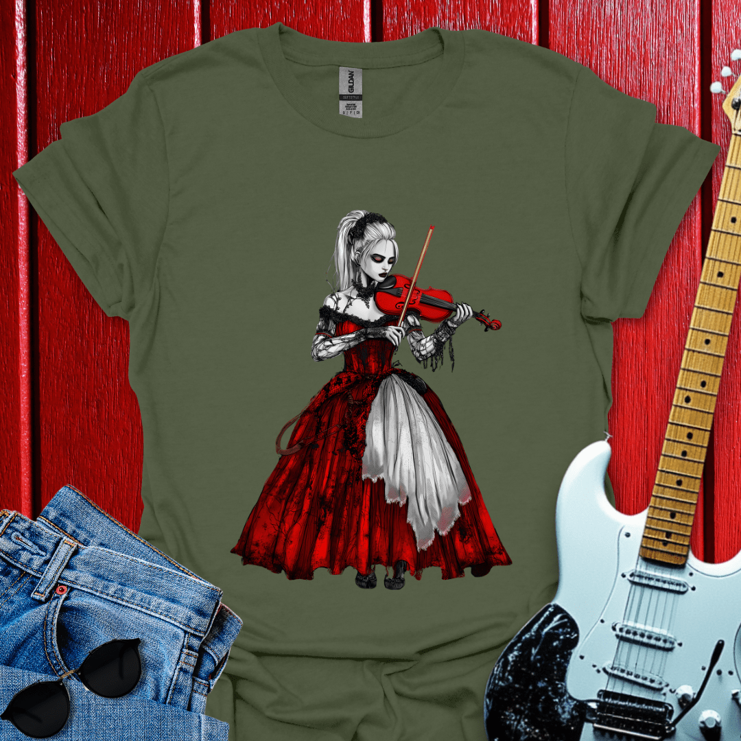 Vamping Fiddler T-shirt