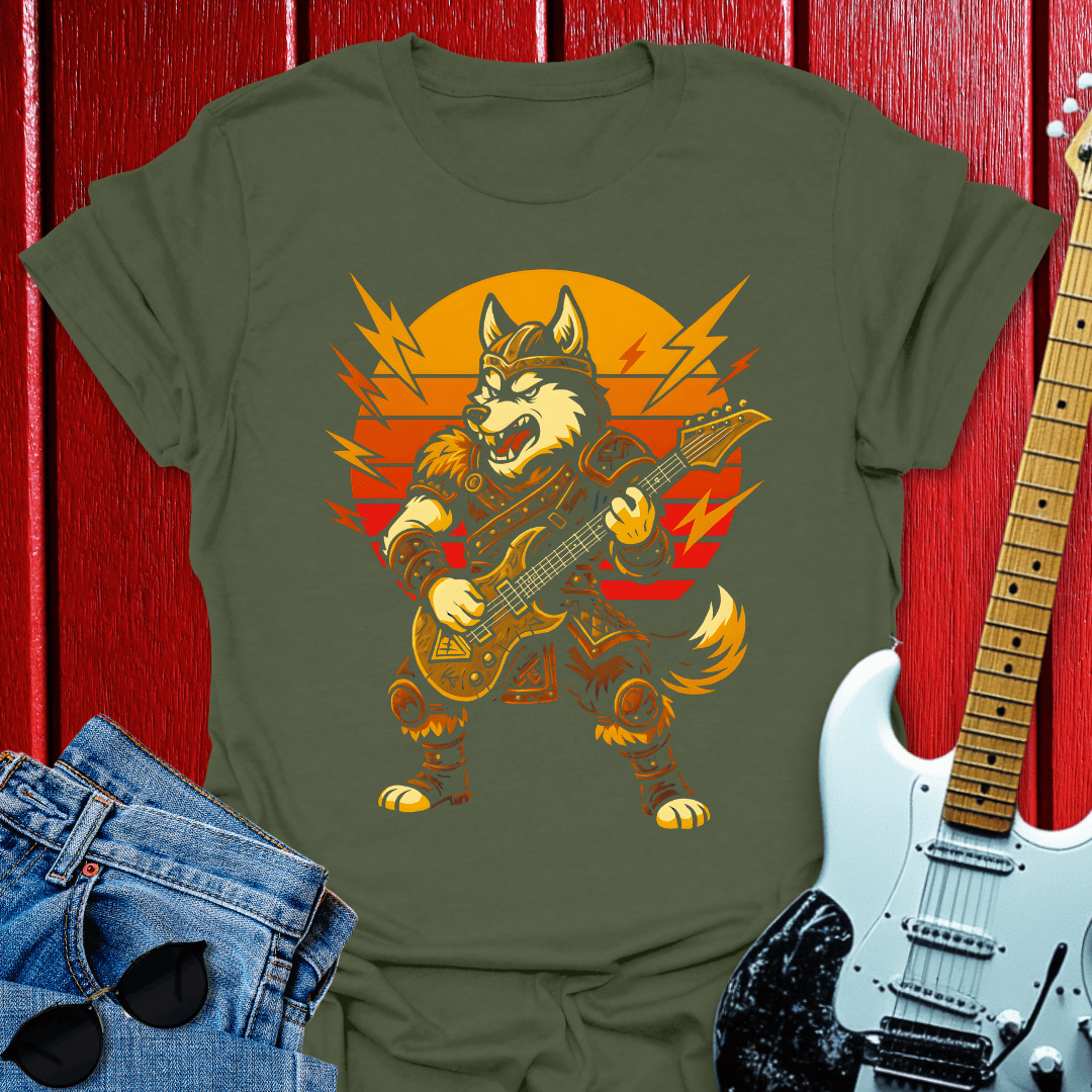 Viking Guitarist T-shirt