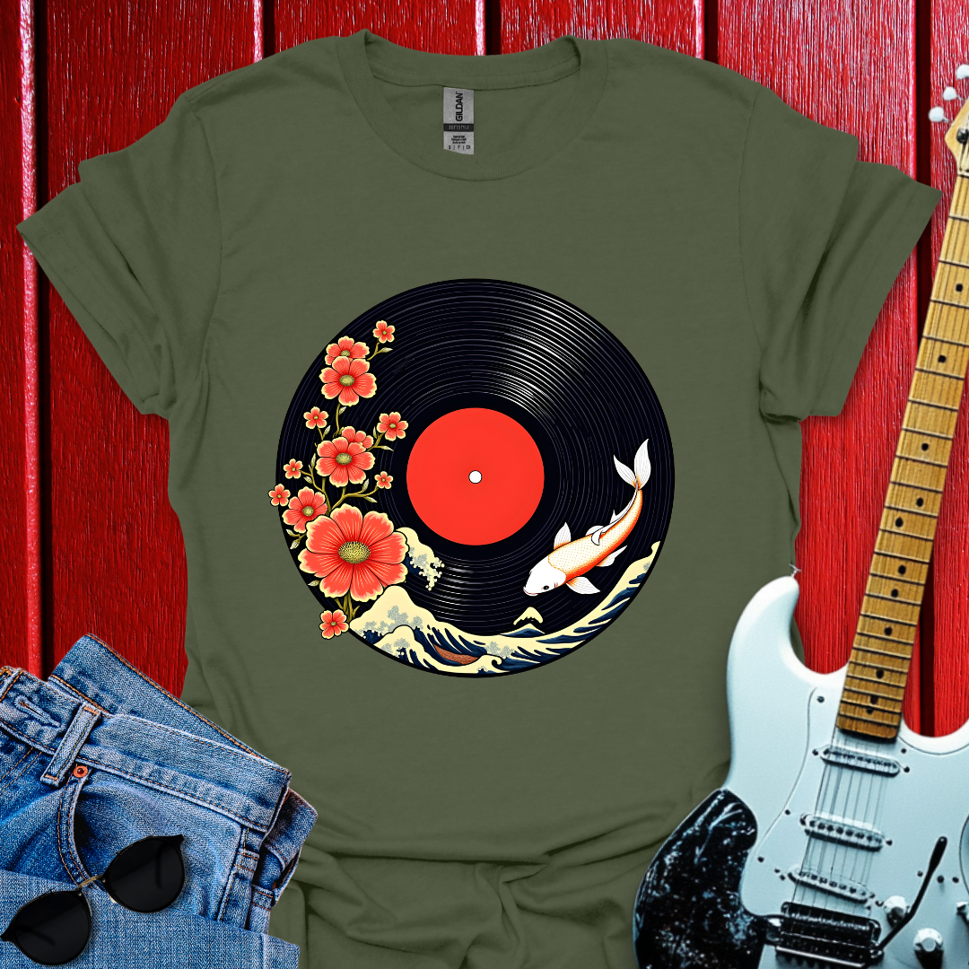 Vinyl Blossom T-shirt
