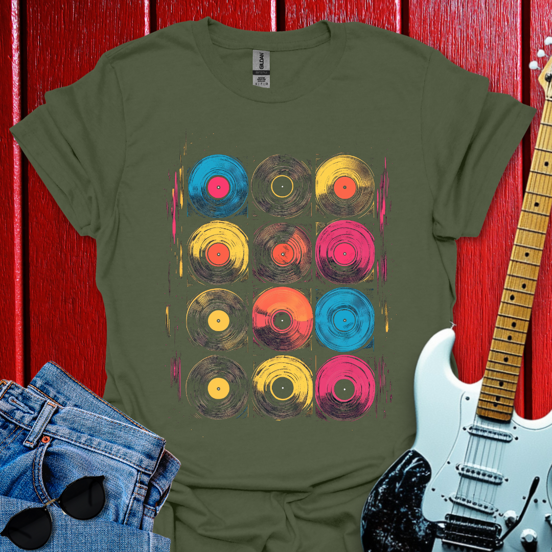 Vinyl Wall T-shirt