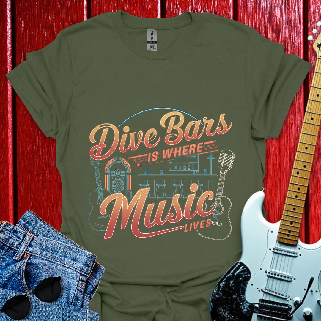 Where Music Lives T-shirt