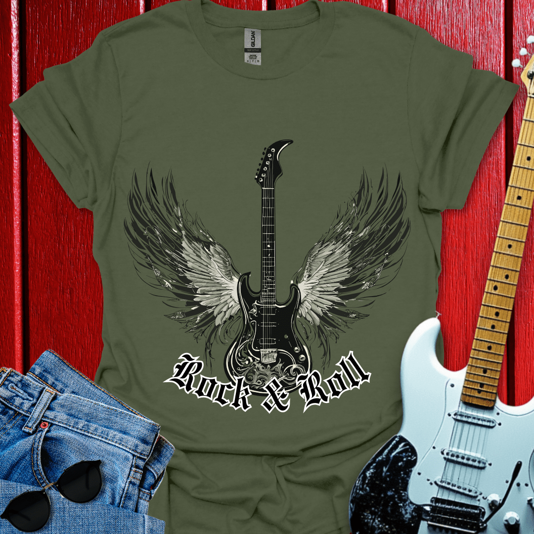 Winged Guitar T-shirt