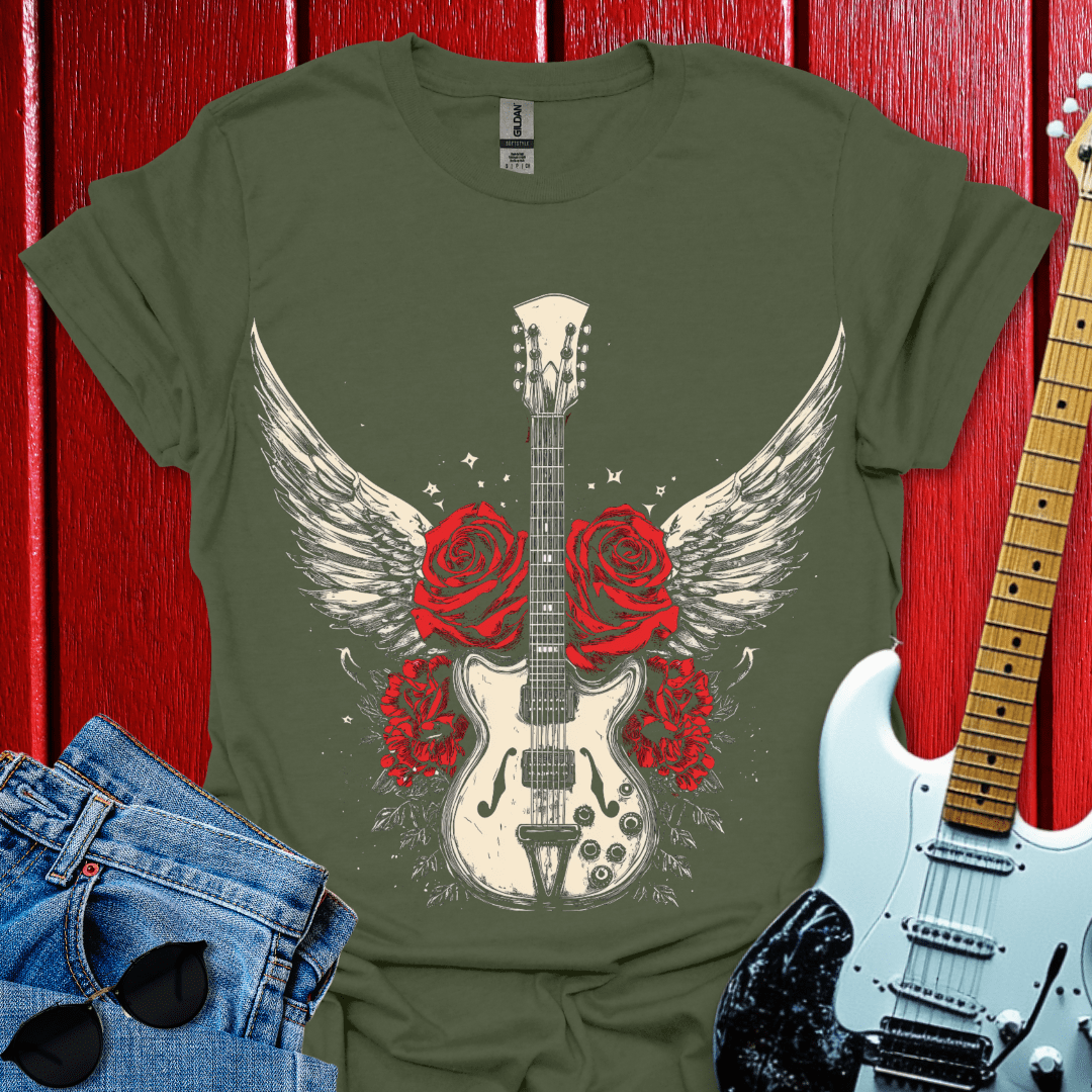 Wings Roses T-shirt