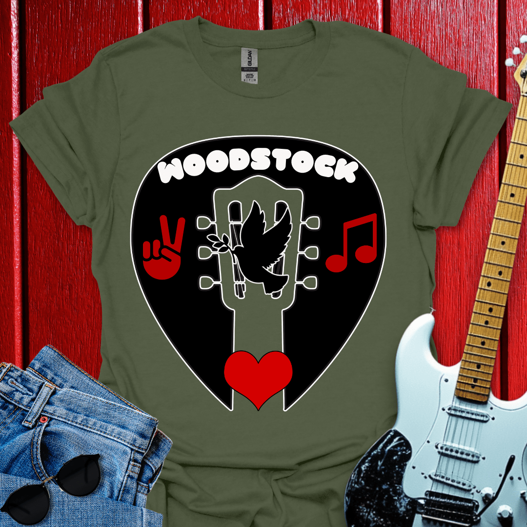 WoodStock And Peace T-shirt