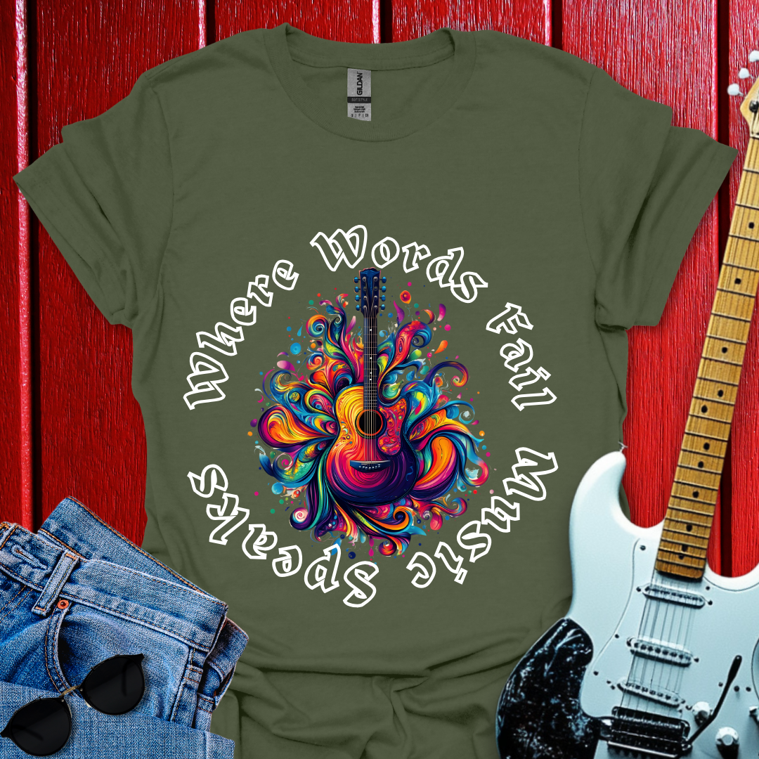 Words Fail T-shirt