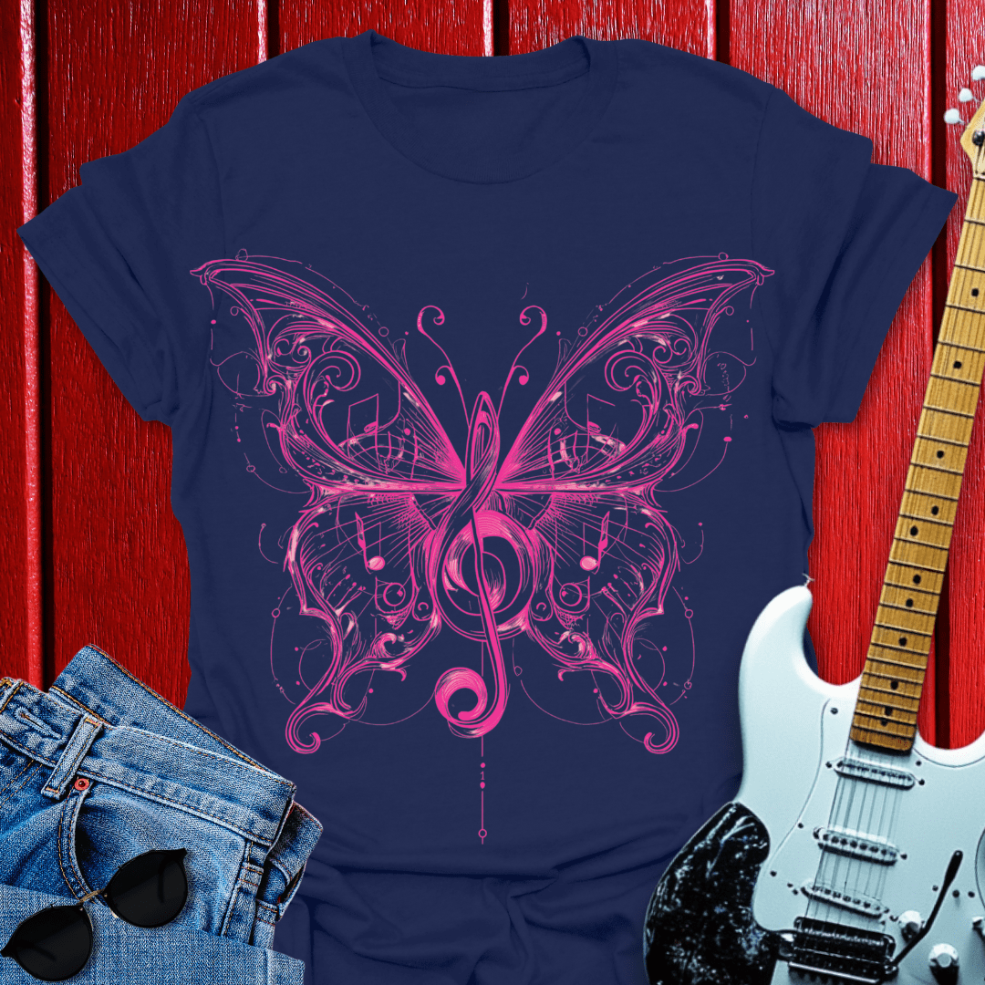 Butterfly Notes T-shirt