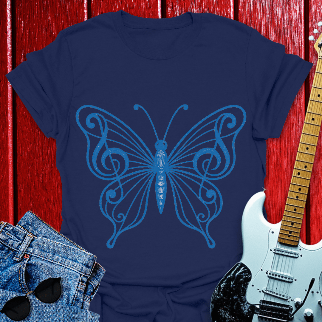 Clef Butterfly T-shirt