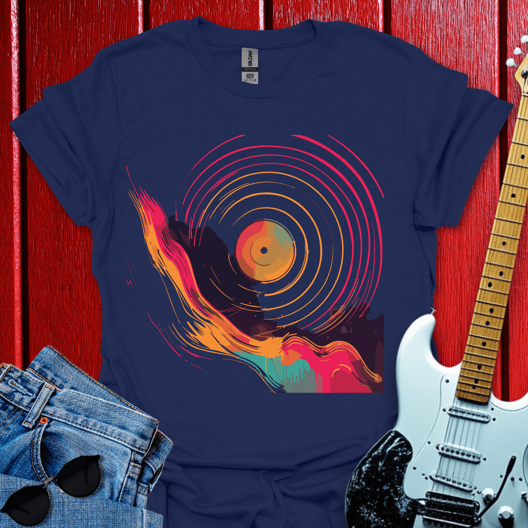 Colorful Vinyl T-shirt