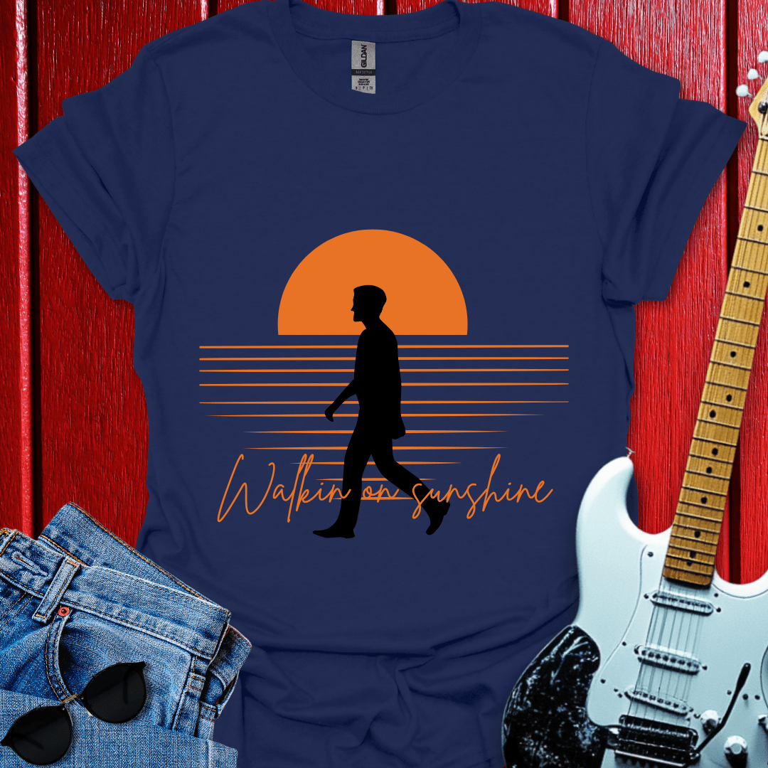 Man Walking On Sunshine T-shirt