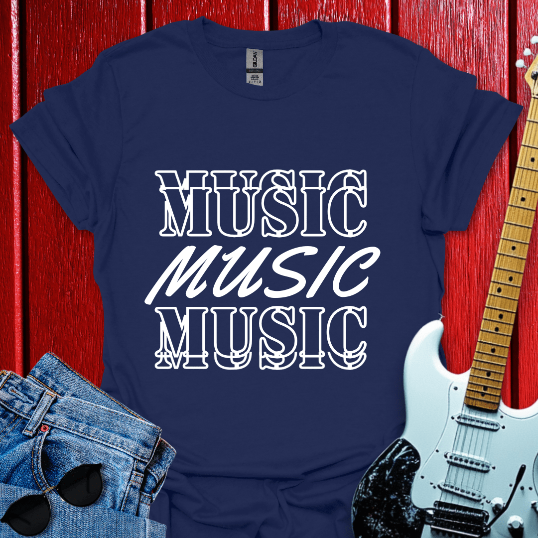 Music, Music T-shirt