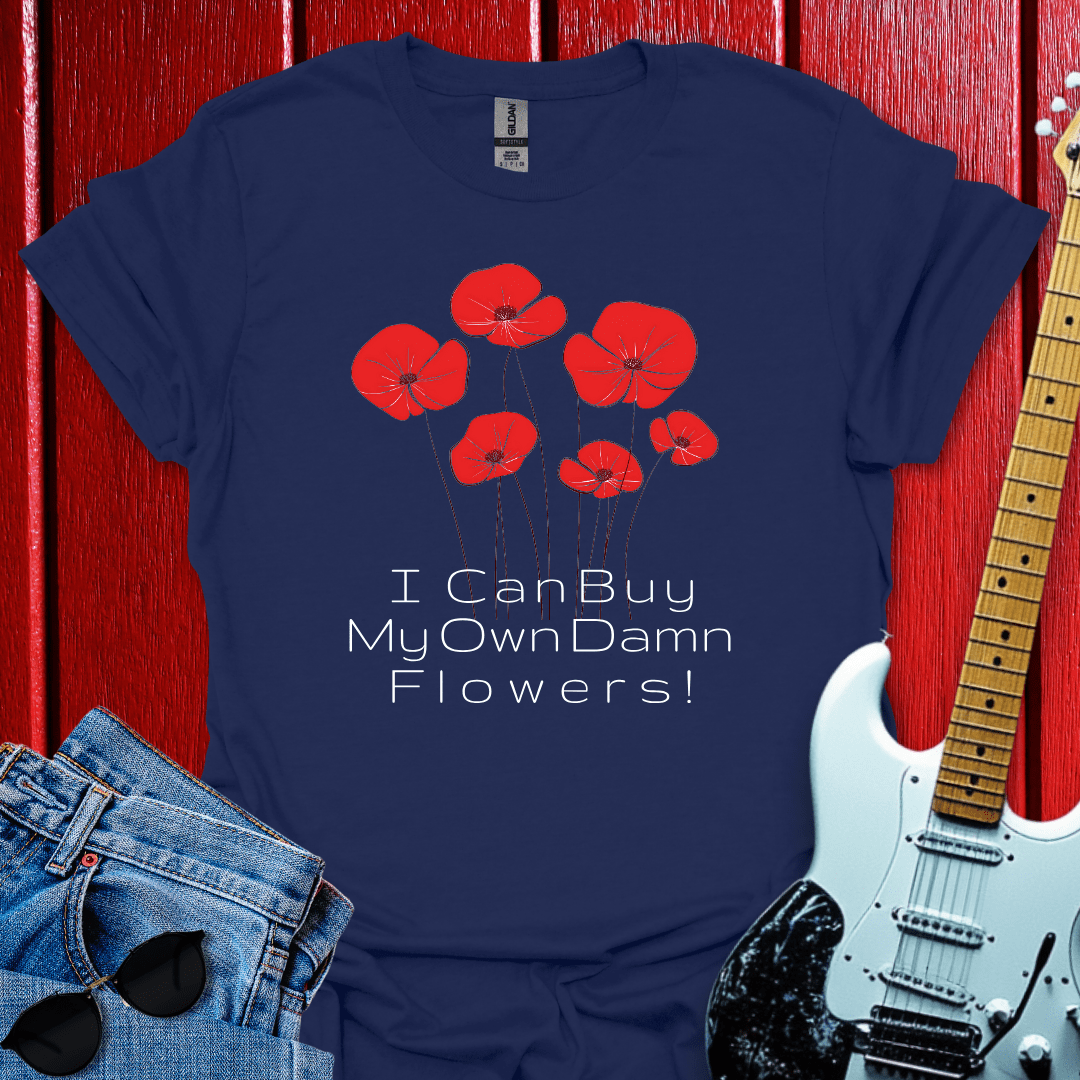 Red Flowers T-shirt