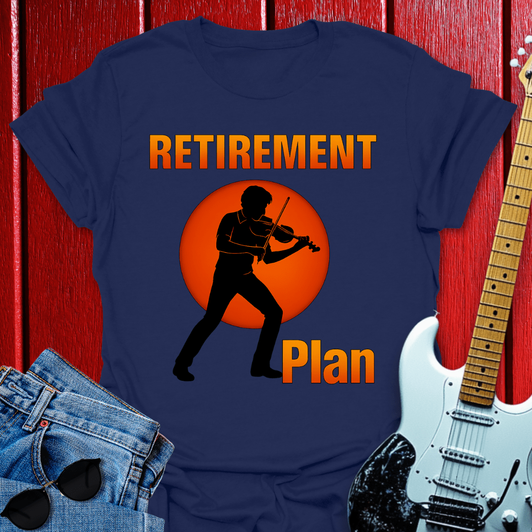 Retirement Fiddler T-shirt