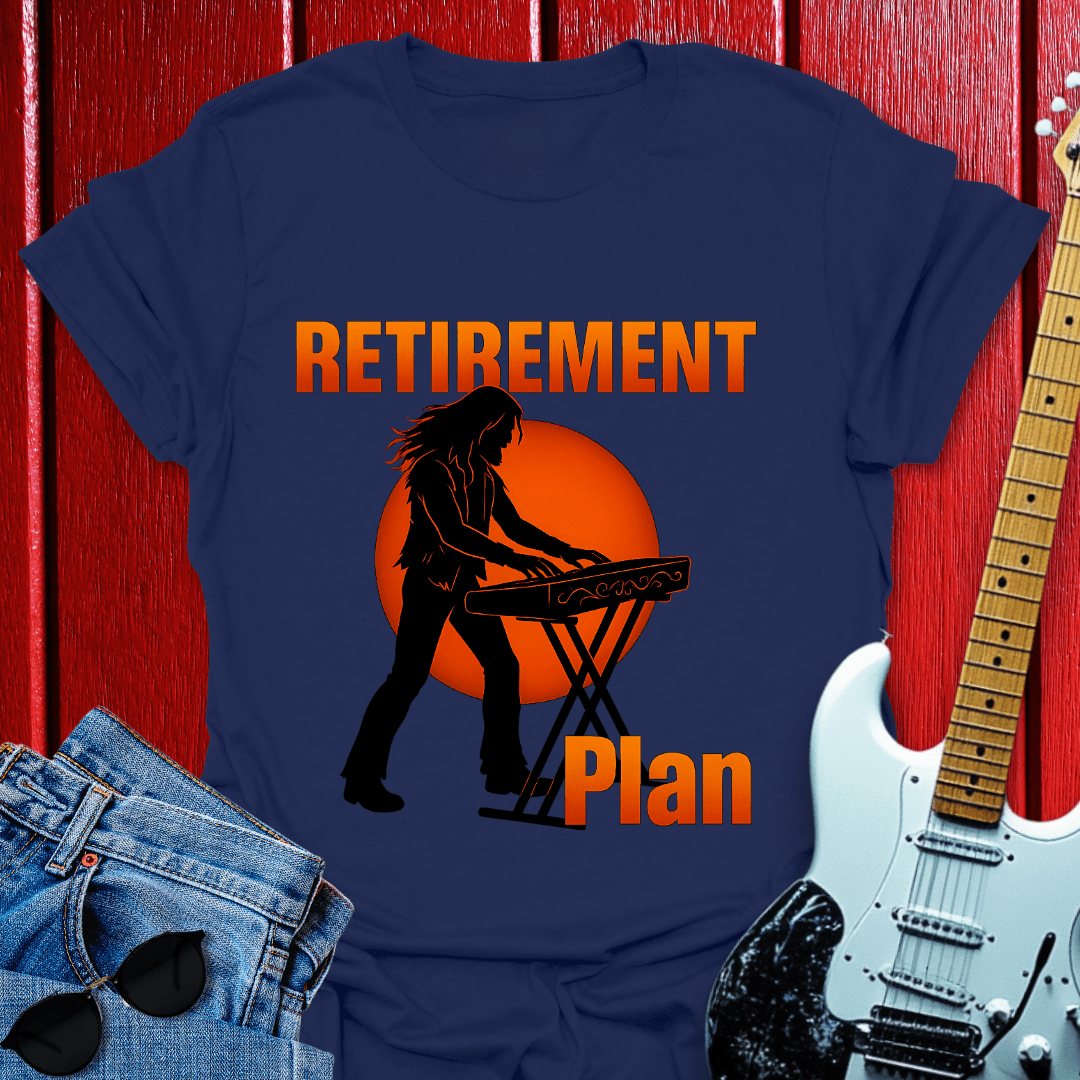 Retirement Keyboard T-shirt