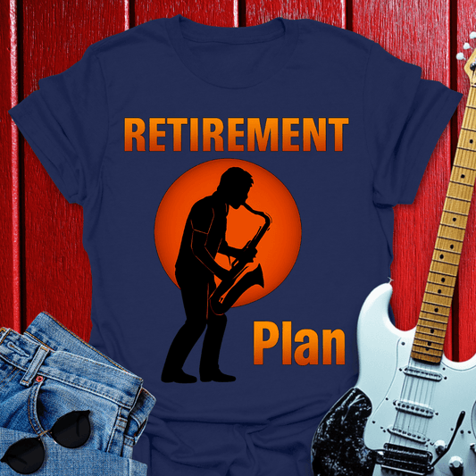 Retirement Saxophone T-shirt