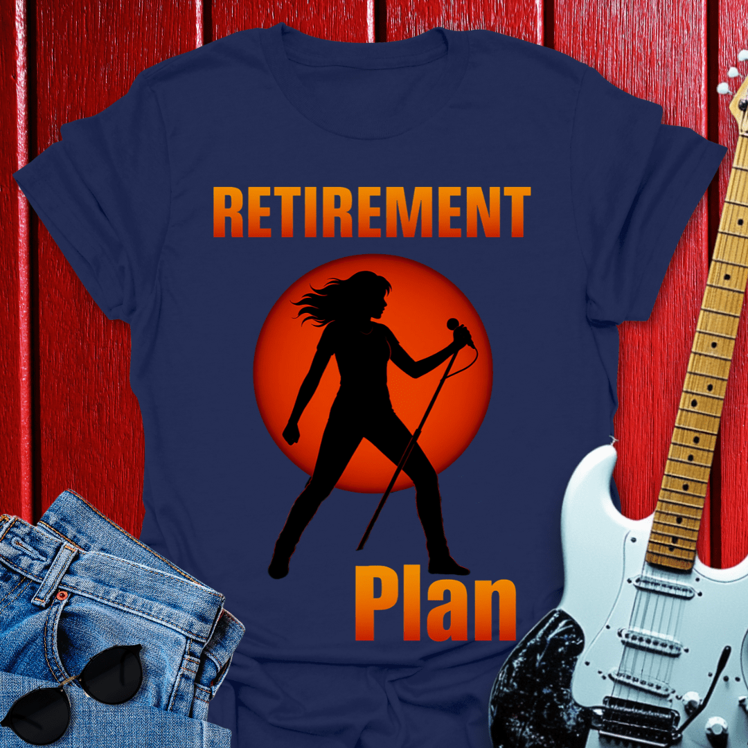 Retirement Singer T-shirt