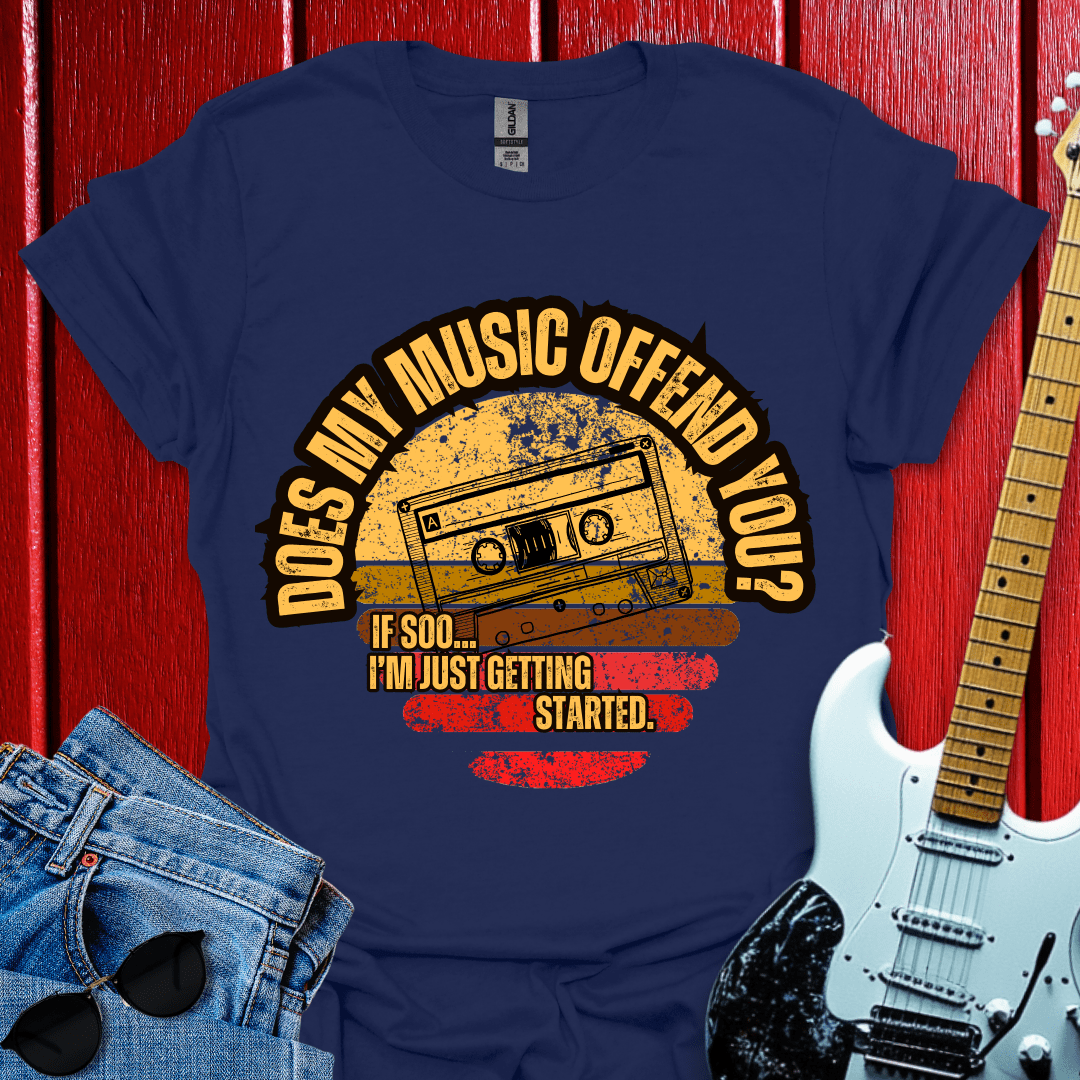 Retro Do I Offend T-shirt