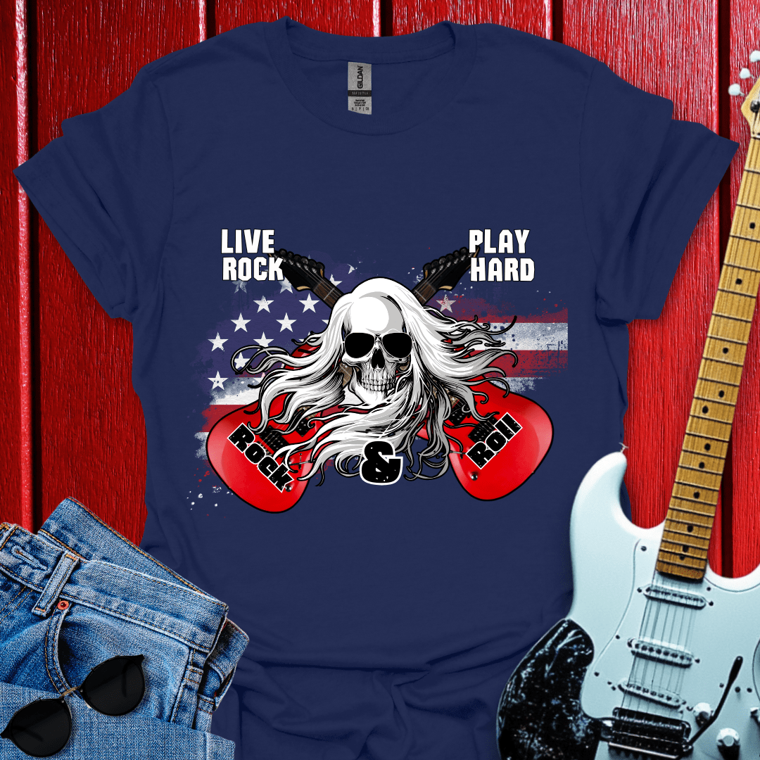 Rock & Roll Skull T-shirt