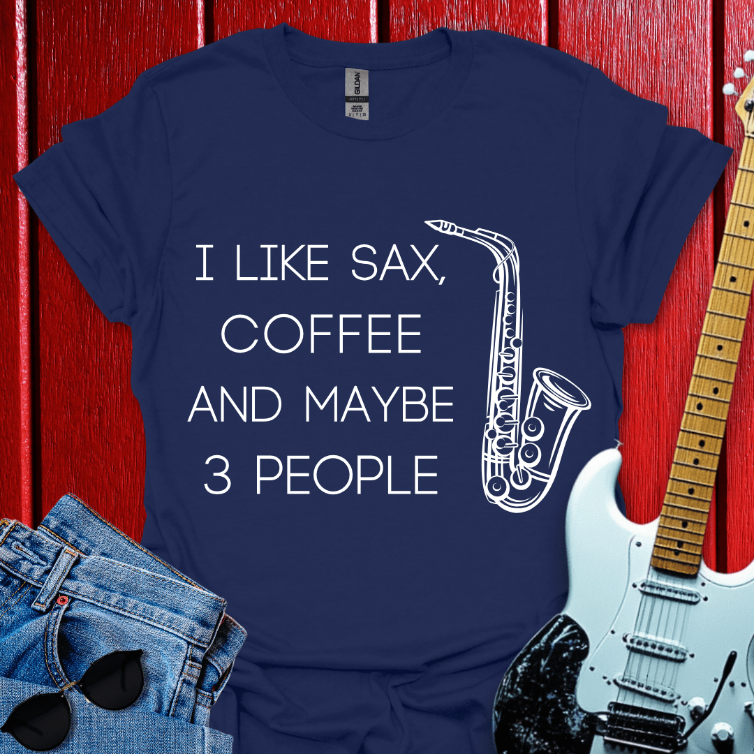 Sax & Coffee T-shirt