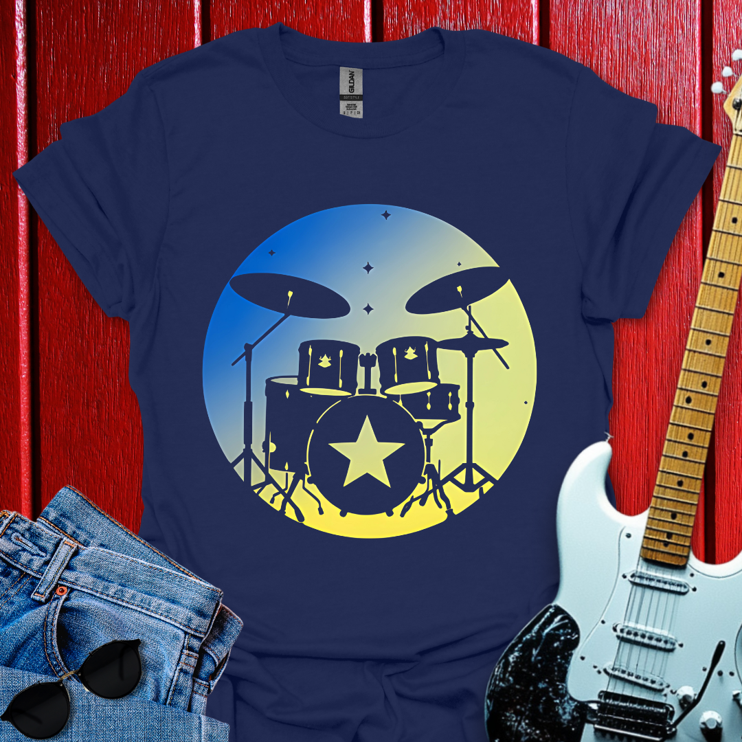 Silhouette Drums T-shirt